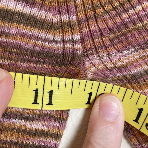 Madewell Space Dyed V Neck Cinched Sweater Size XXS (B12) - Picture 6 of 8